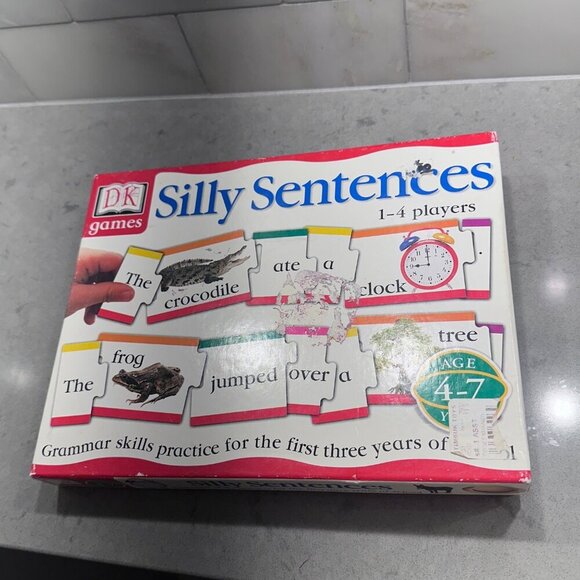 DK Games Silly Sentences Grammar Skills Game For Ages 4 to 7  and 1 to 4 Players - Picture 13 of 16